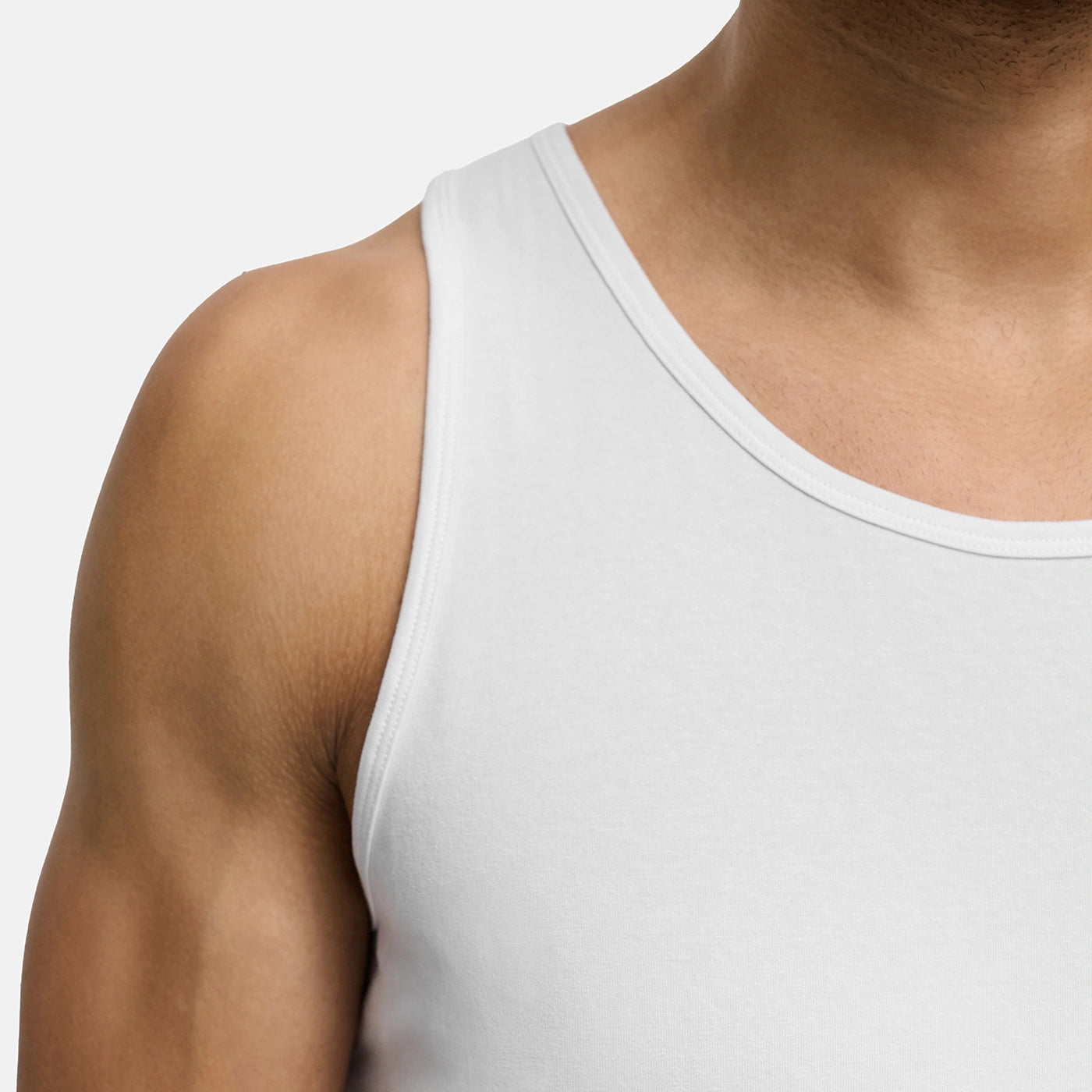 Men's Cotton Undershirt - 2-Pack