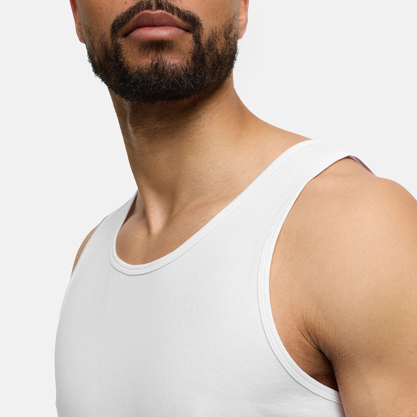 Men's Cotton Undershirt - 2-Pack