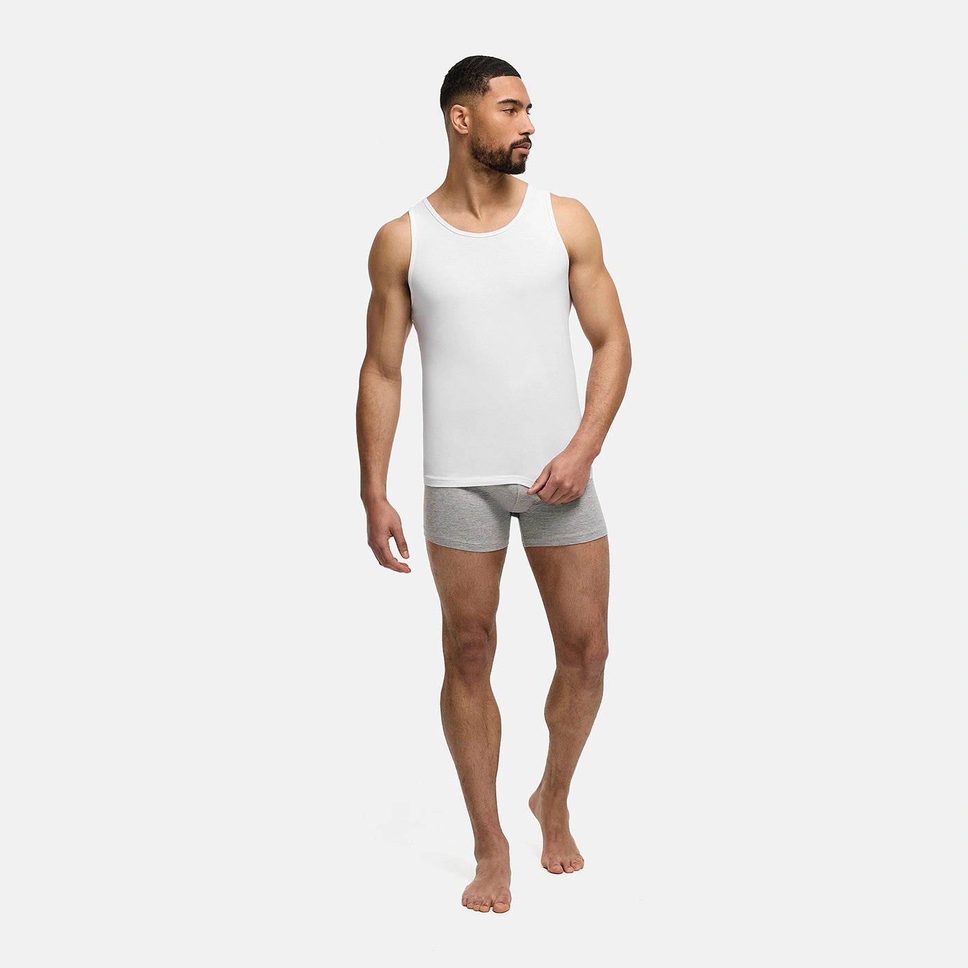 Men's Cotton Undershirt - 2-Pack