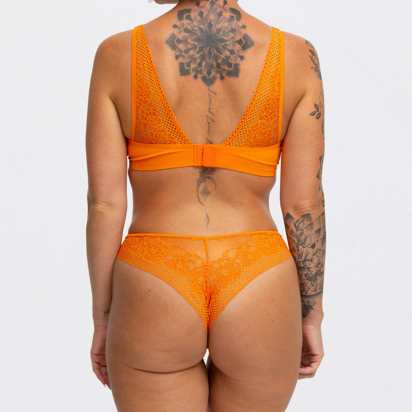 Comfort push up-bh med blonder - Outlet