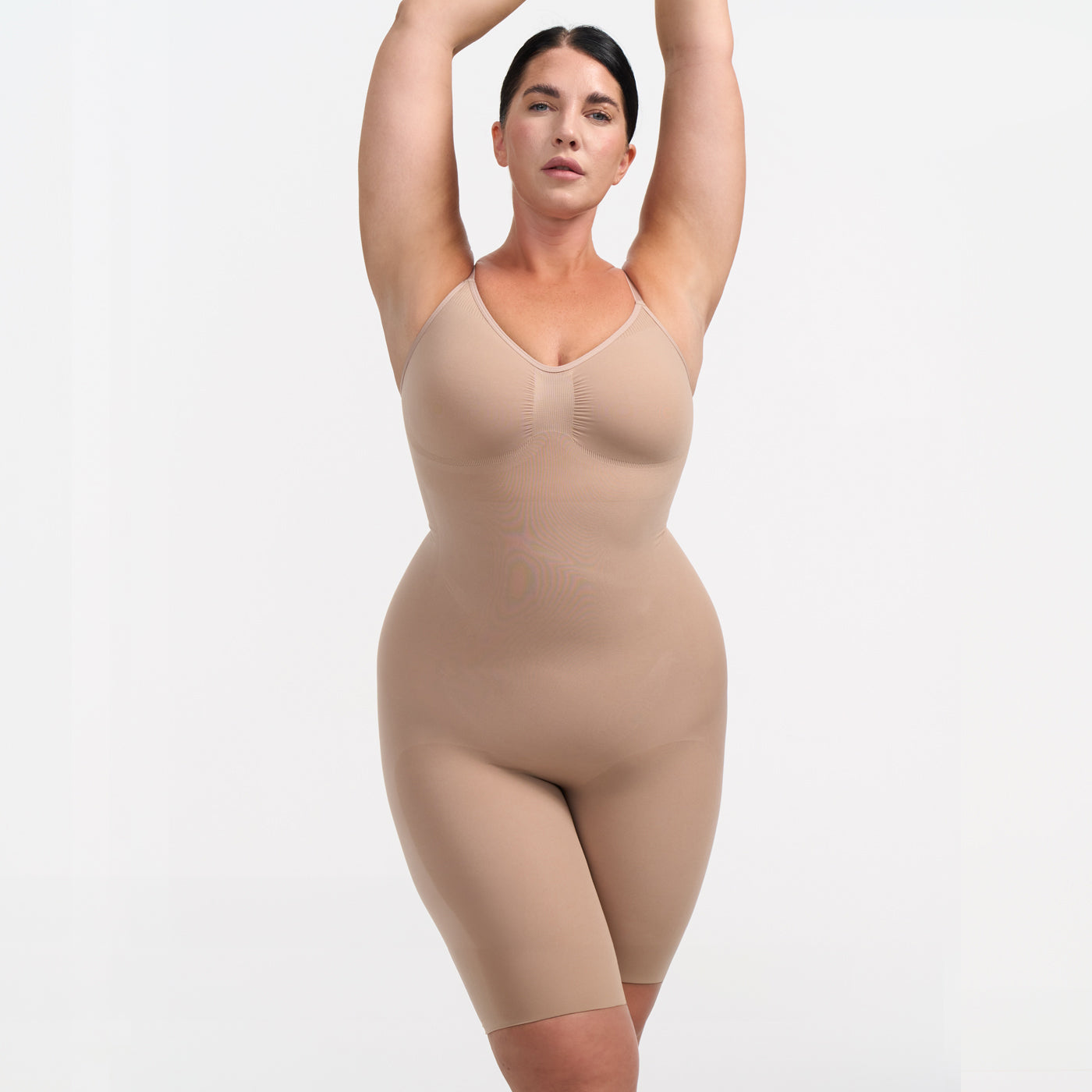 Bodysuit Sculpting Shapewear med shorts - Medium Shape