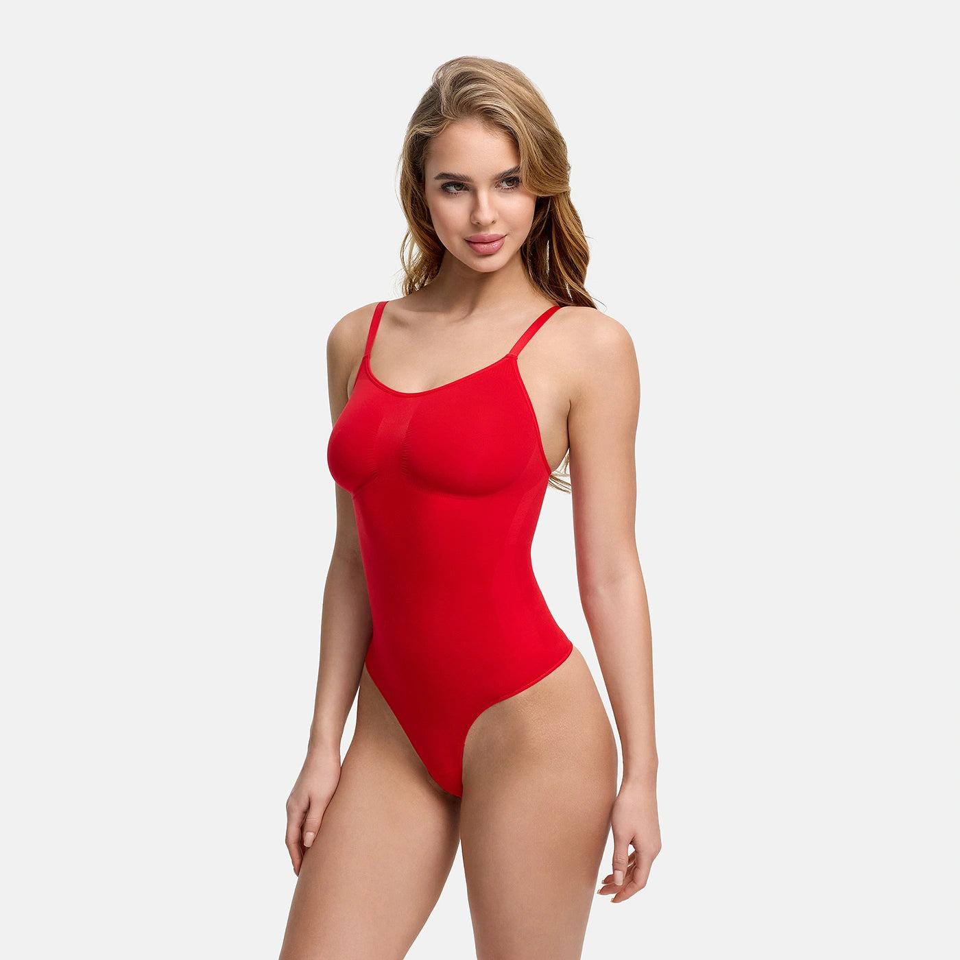 Bodysuit formende shapewear med snøre