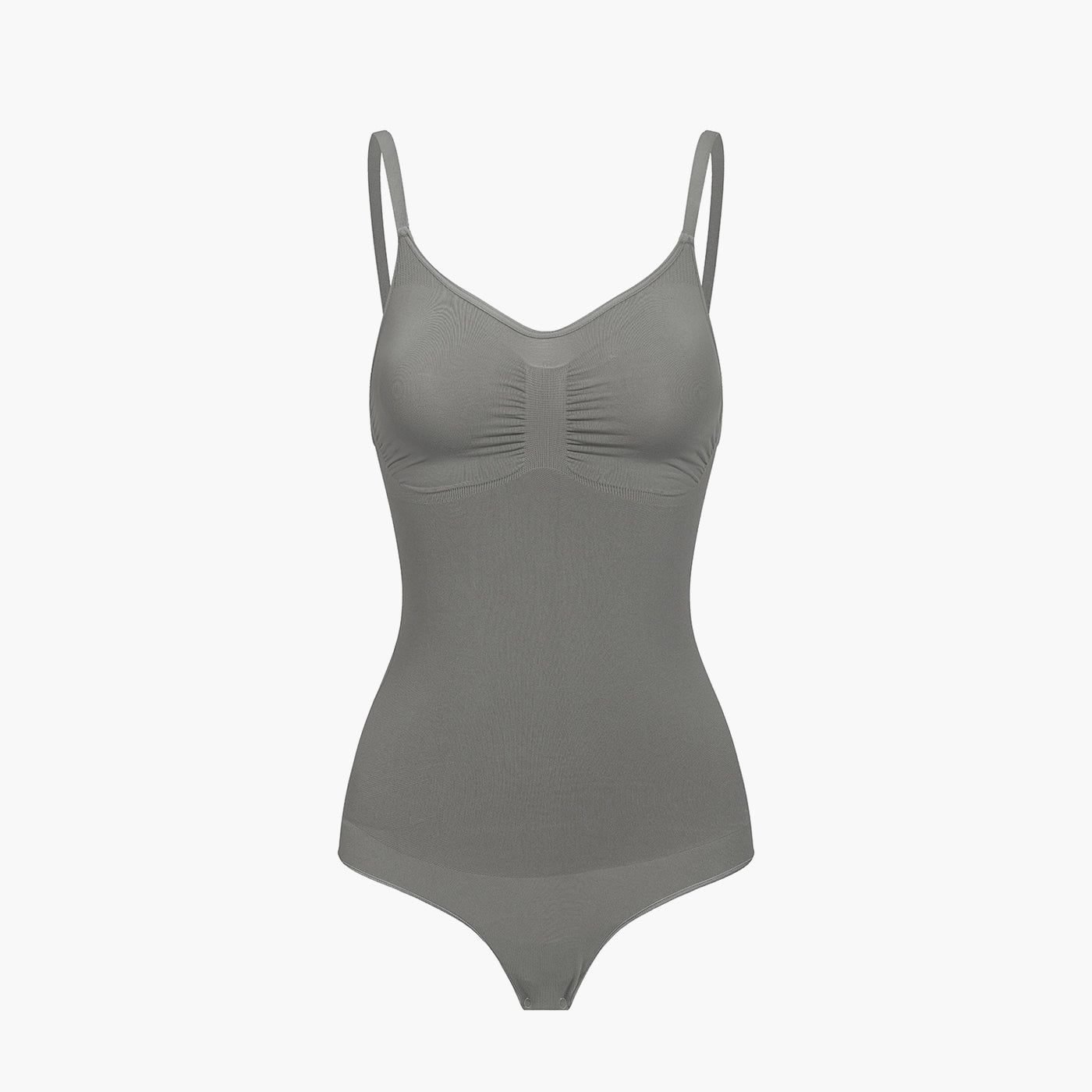 Bodysuit med formende shapewear og snor