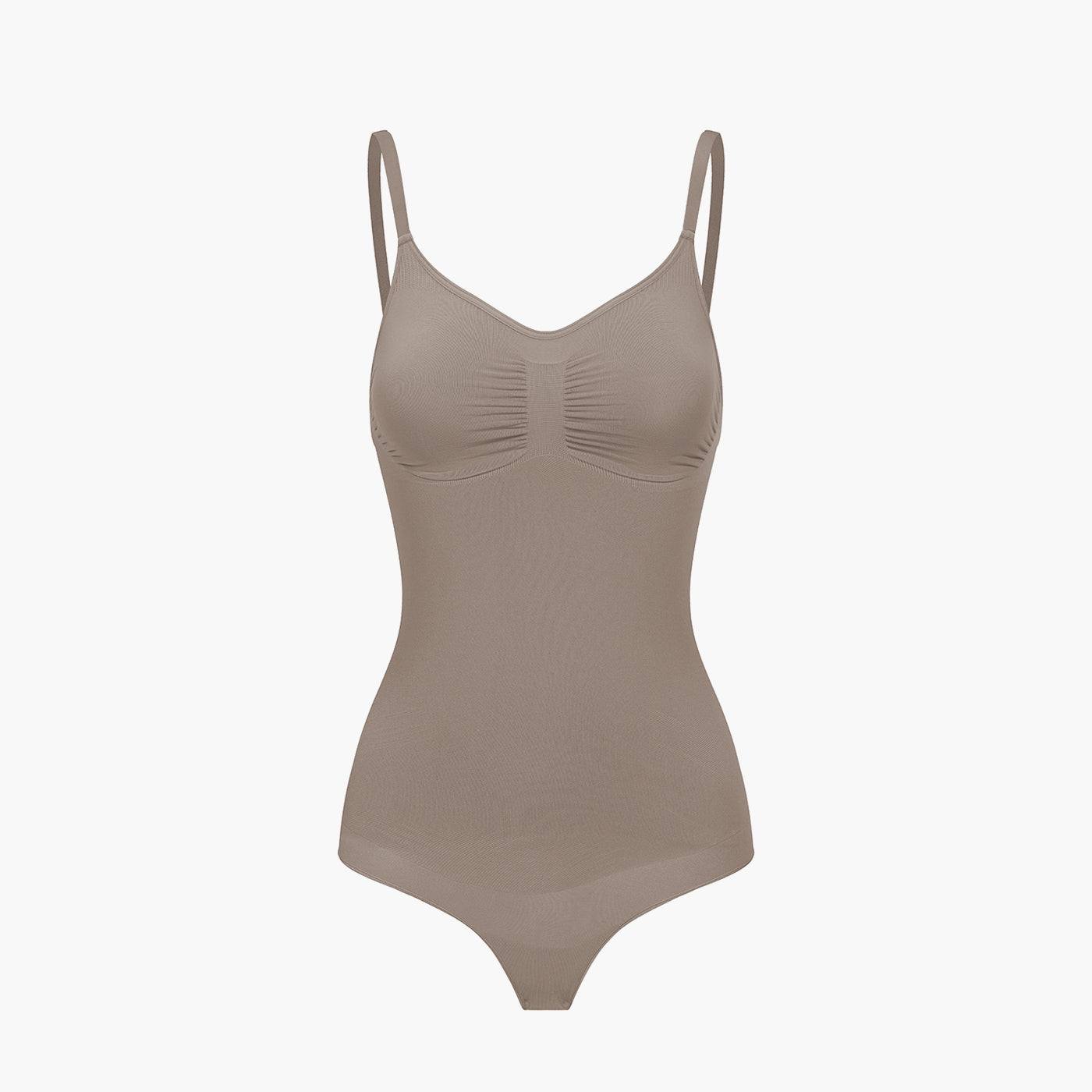 Bodysuit med formende shapewear og snor