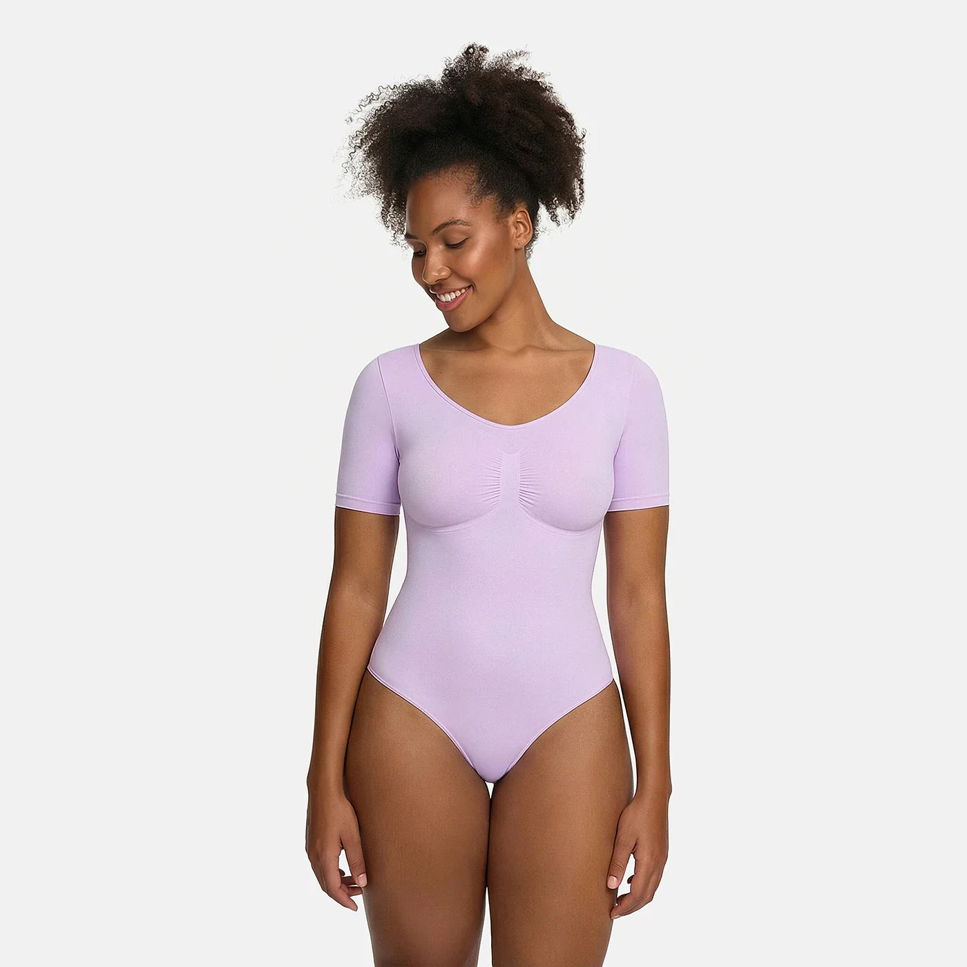 T-shirt bodysuit formende shapewear med trusser
