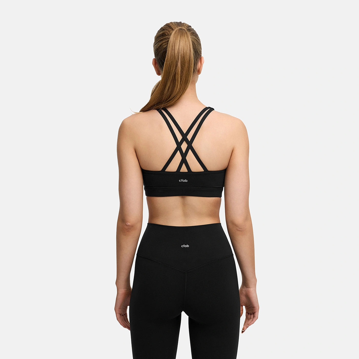 Kontureret sports-bh