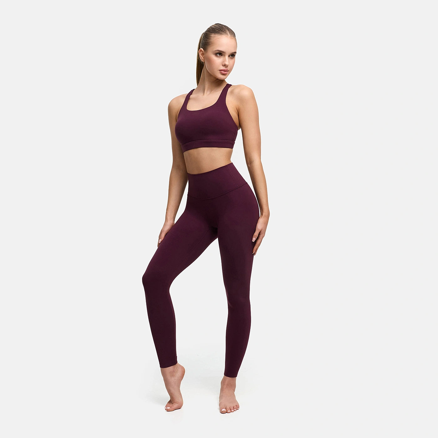 Contour-leggings med høj linning