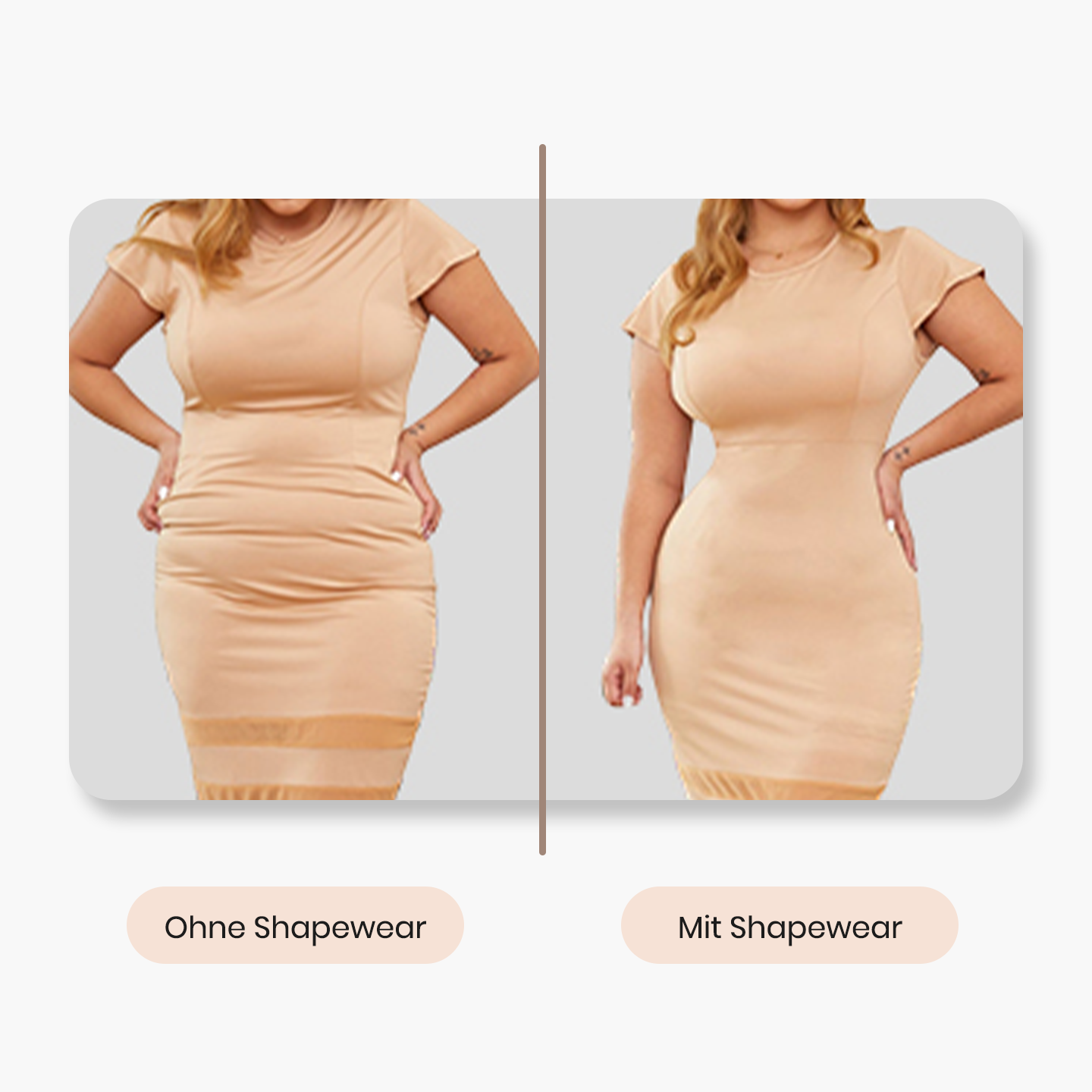 Langærmet Bodysuit Sculpting Shapewear