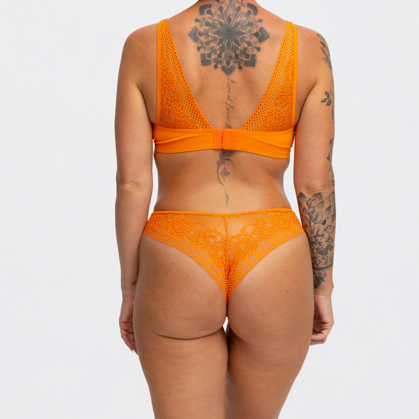 Thong with lace | 3-pack - Outlet