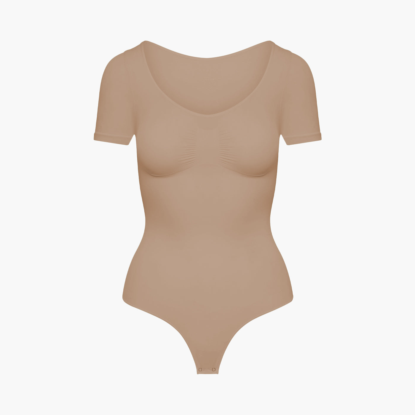 T-shirt bodysuit sculpting shapewear with string