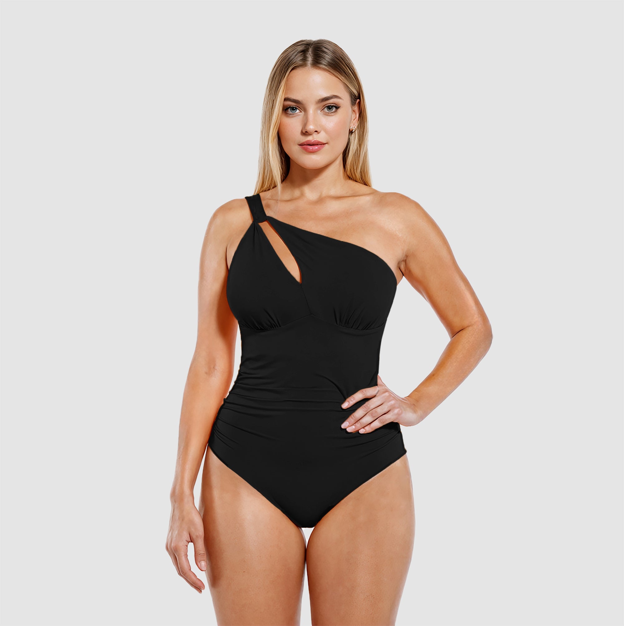 Cut out shaping swimsuit