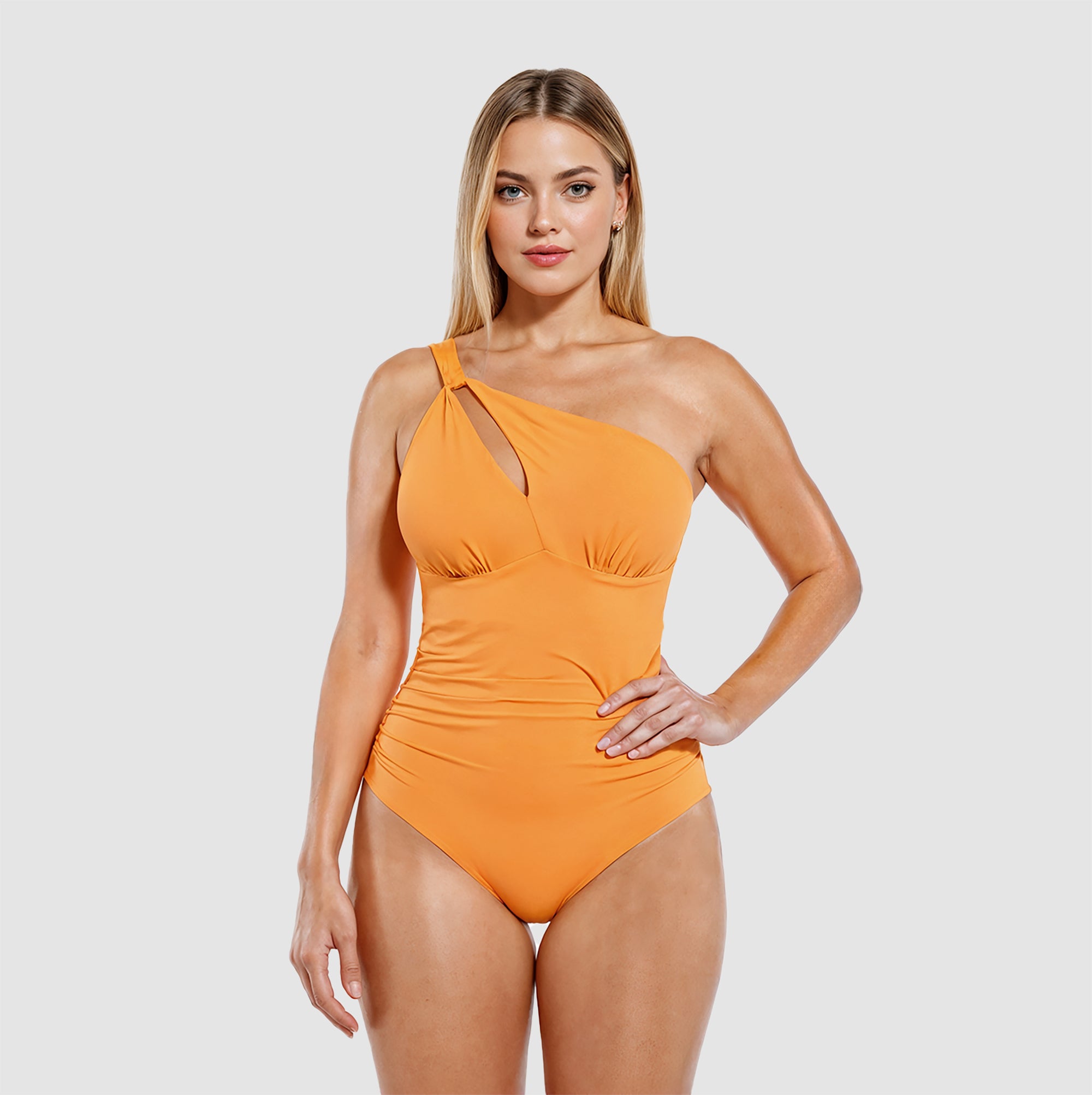 Cut out shaping swimsuit