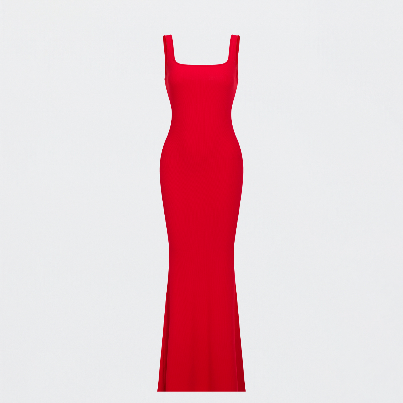 Ribbed tank top maxi dress - Outlet