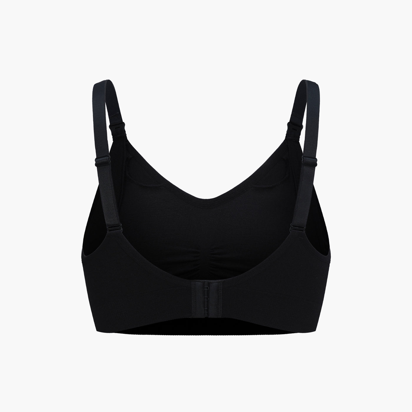 Seamless nursing bra