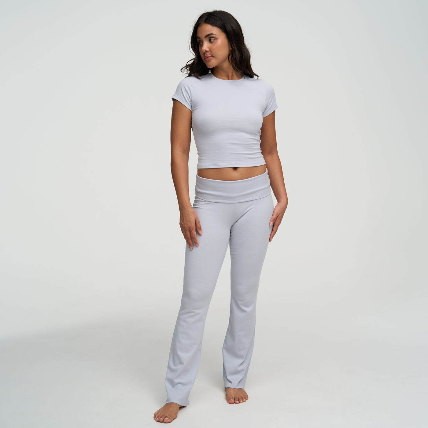 Cotton Flared Bootcut Leggings - Outlet