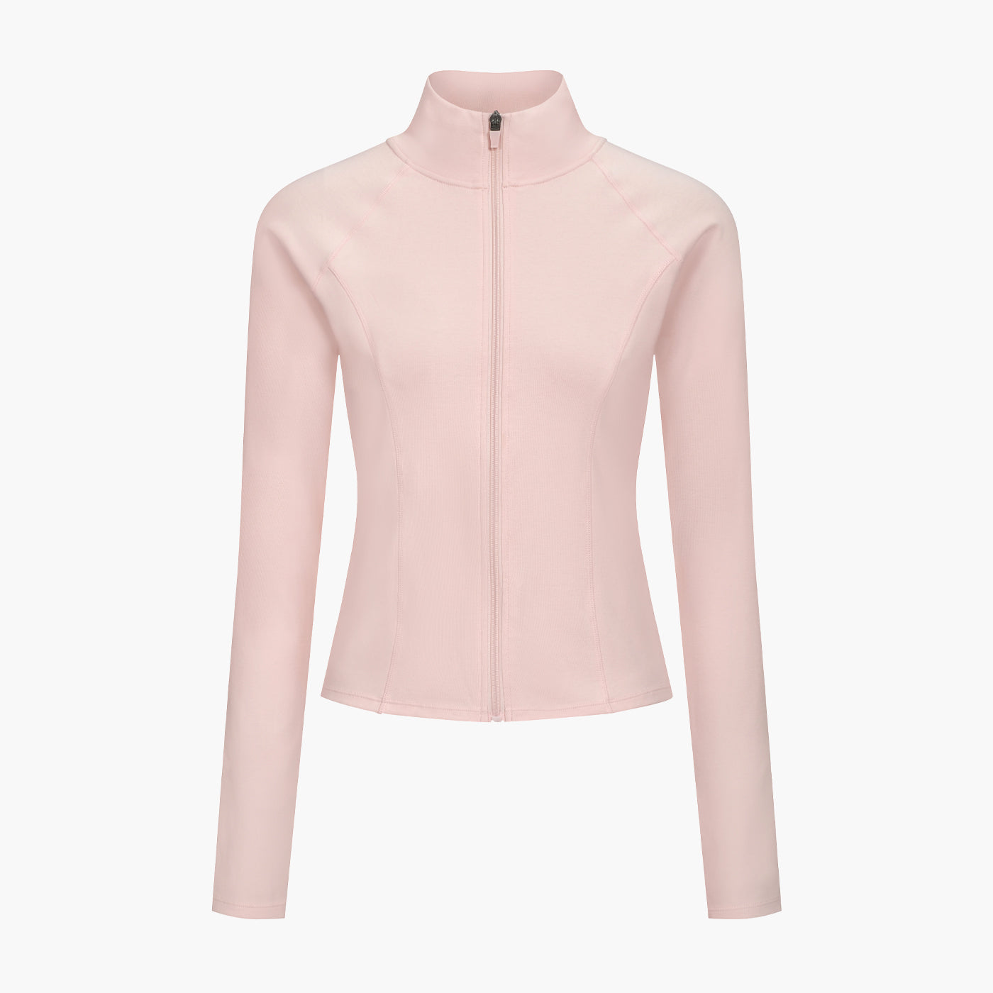 Cotton Body Fitted Zipper Jacket - Outlet