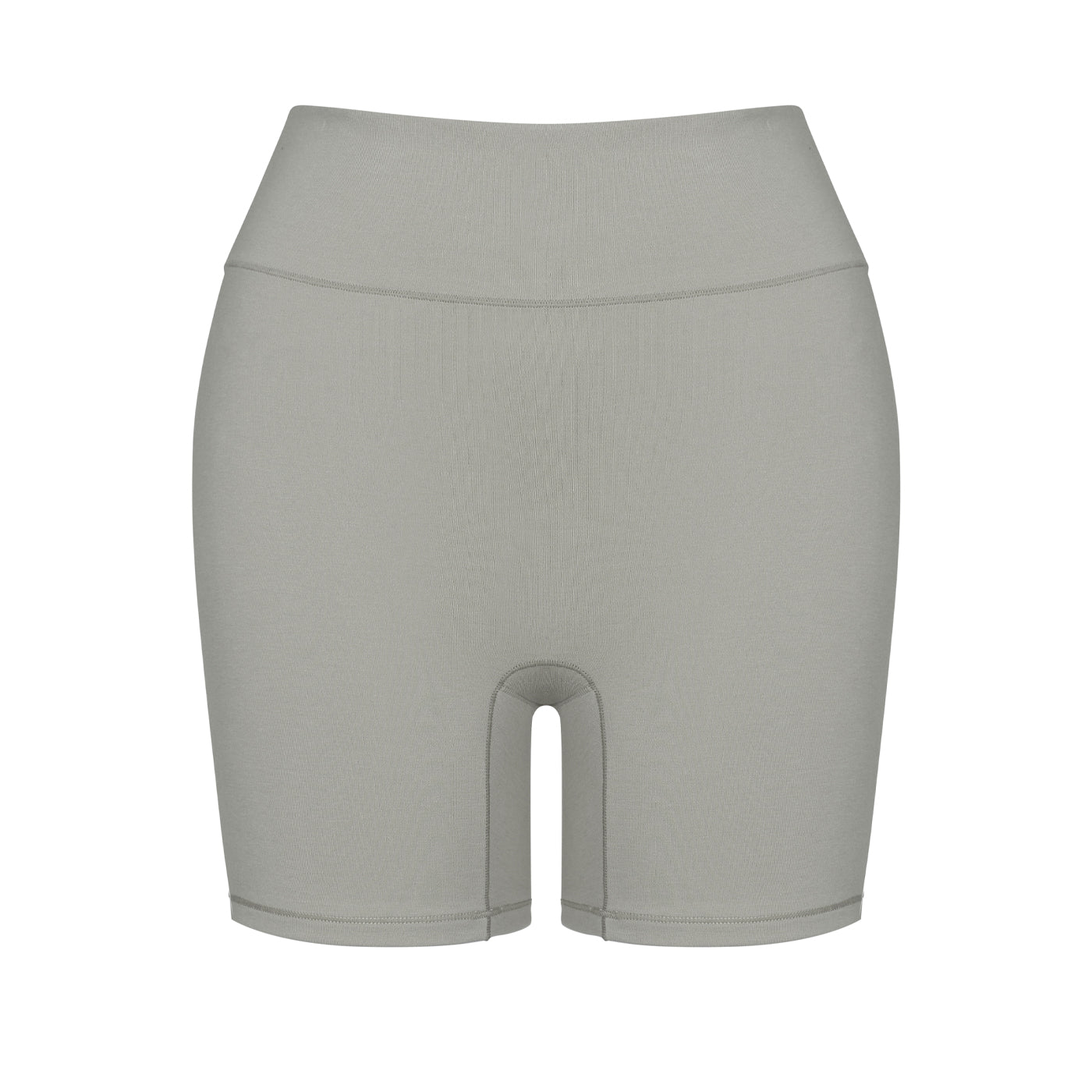 Cotton High-Waist Shorts - Outlet