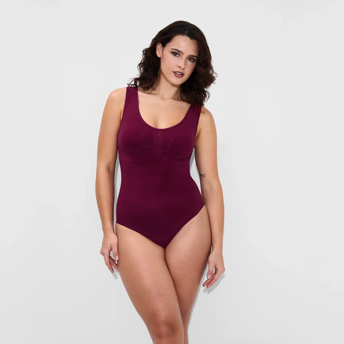 Tank bodysuit sculpting shapewear alushousujen kanssa