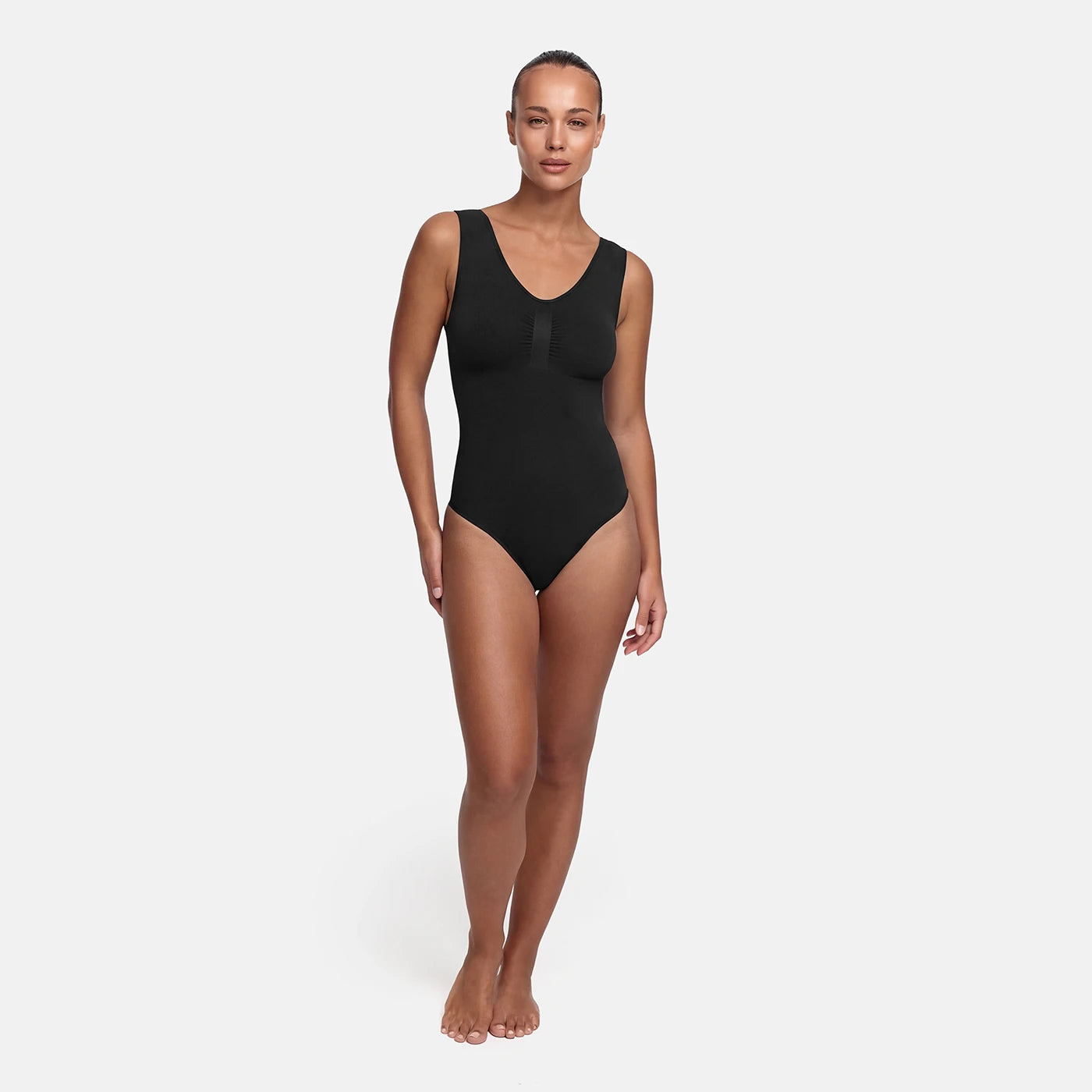Tank Bodysuit Sculpting Shapewear with String