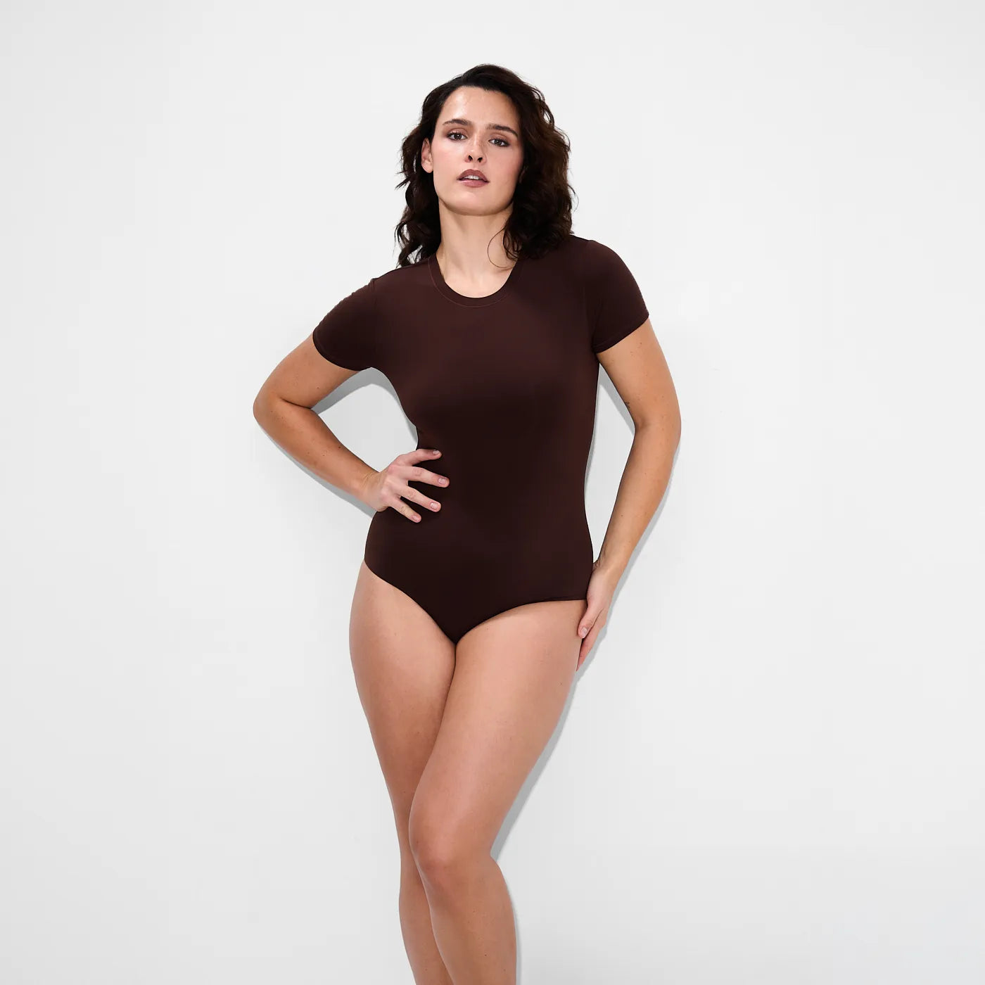 T-paita T-paita bodysuit, kaula-aukkoinen