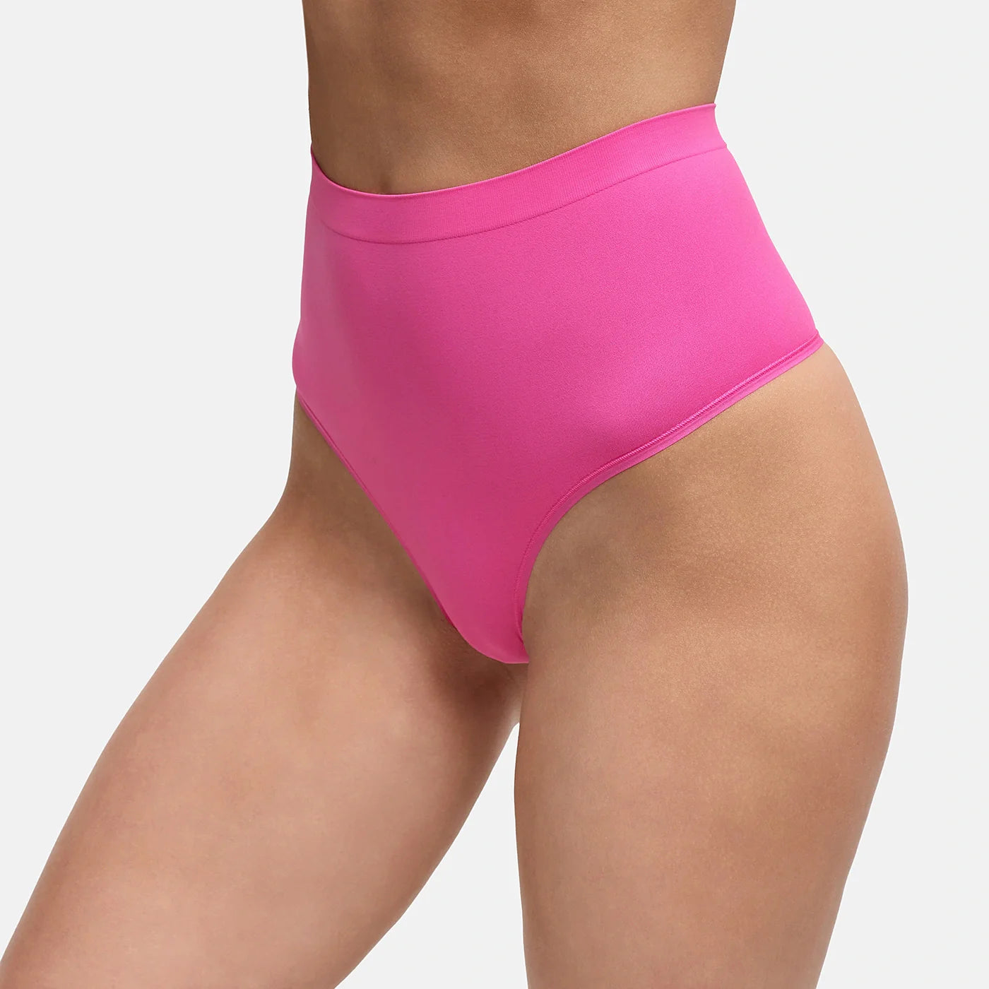 Seamless high-waist thong | 2 pack