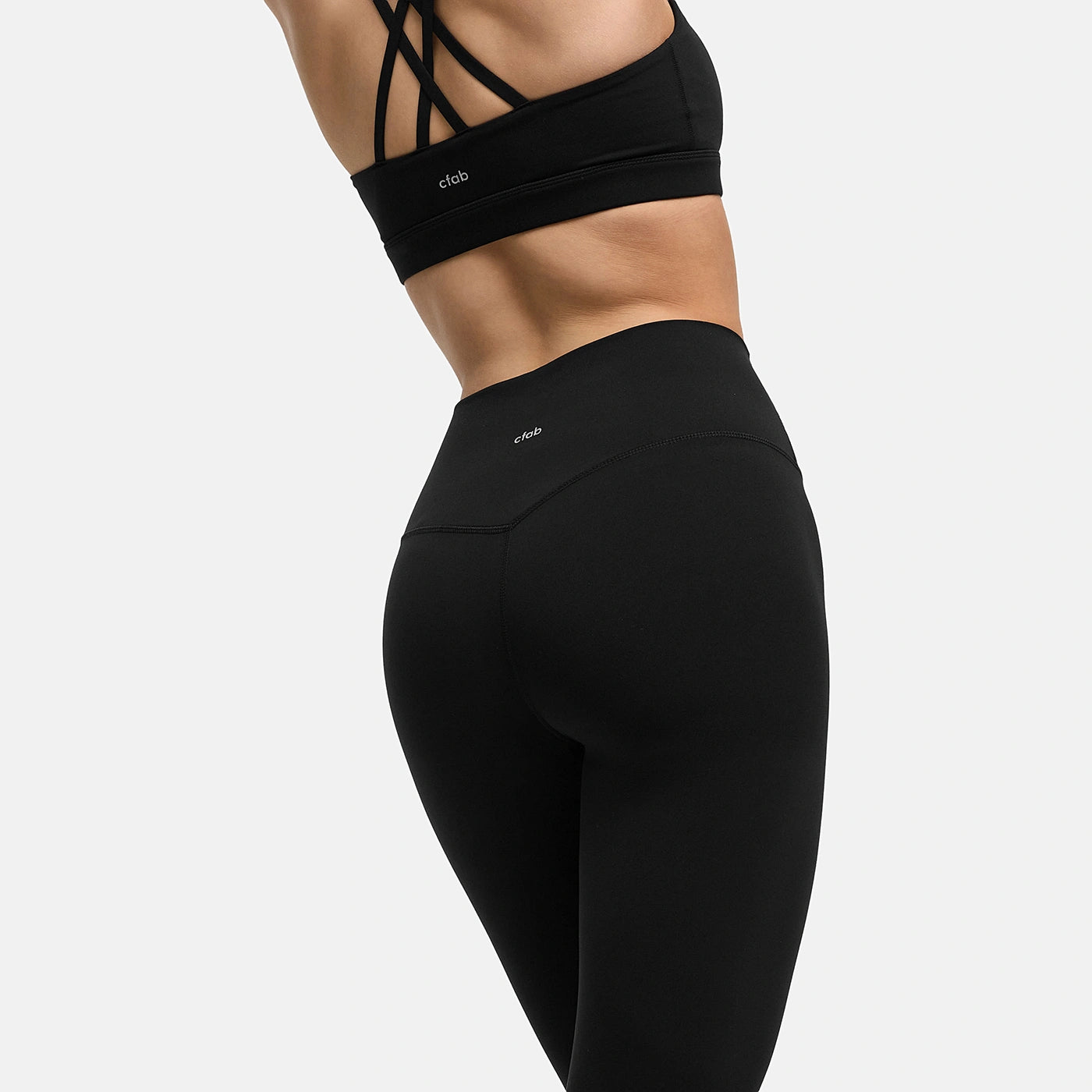 Contour leggings með háu mittisbandi