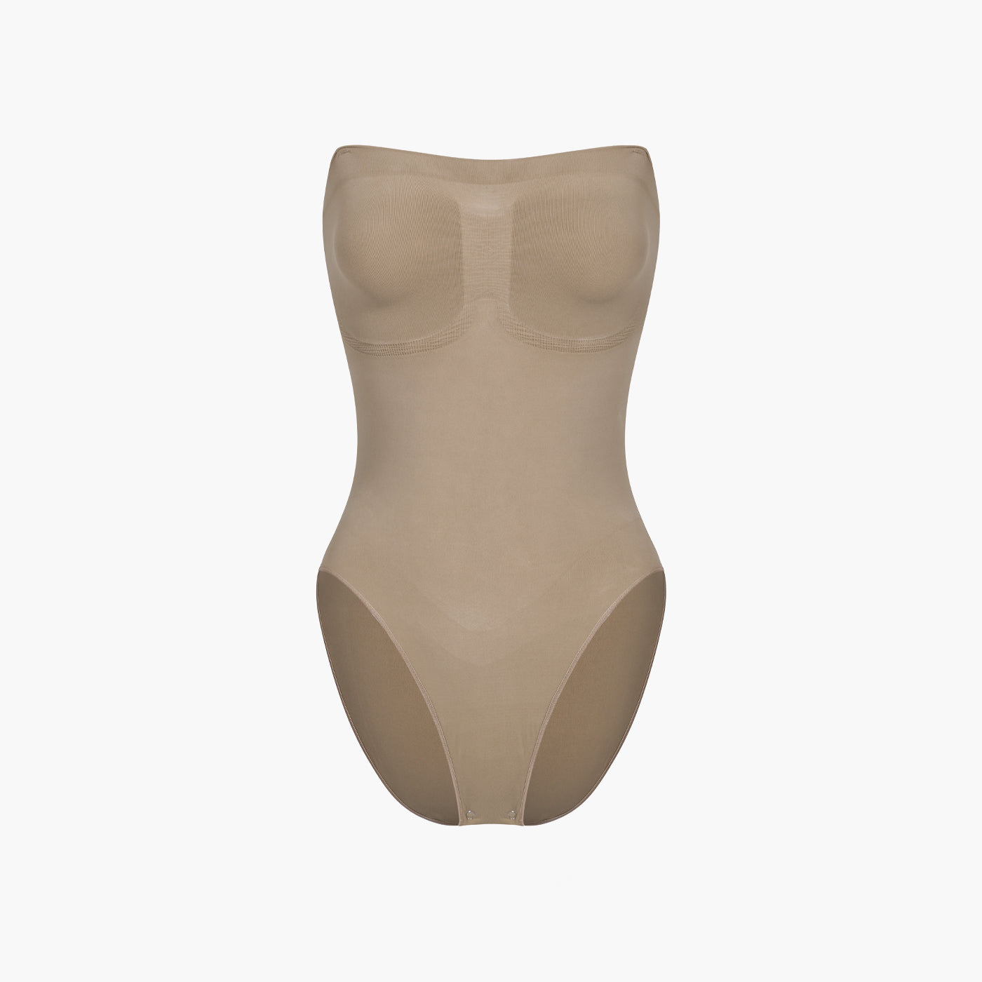 Stroppløs bodysuit med shapewear og truser