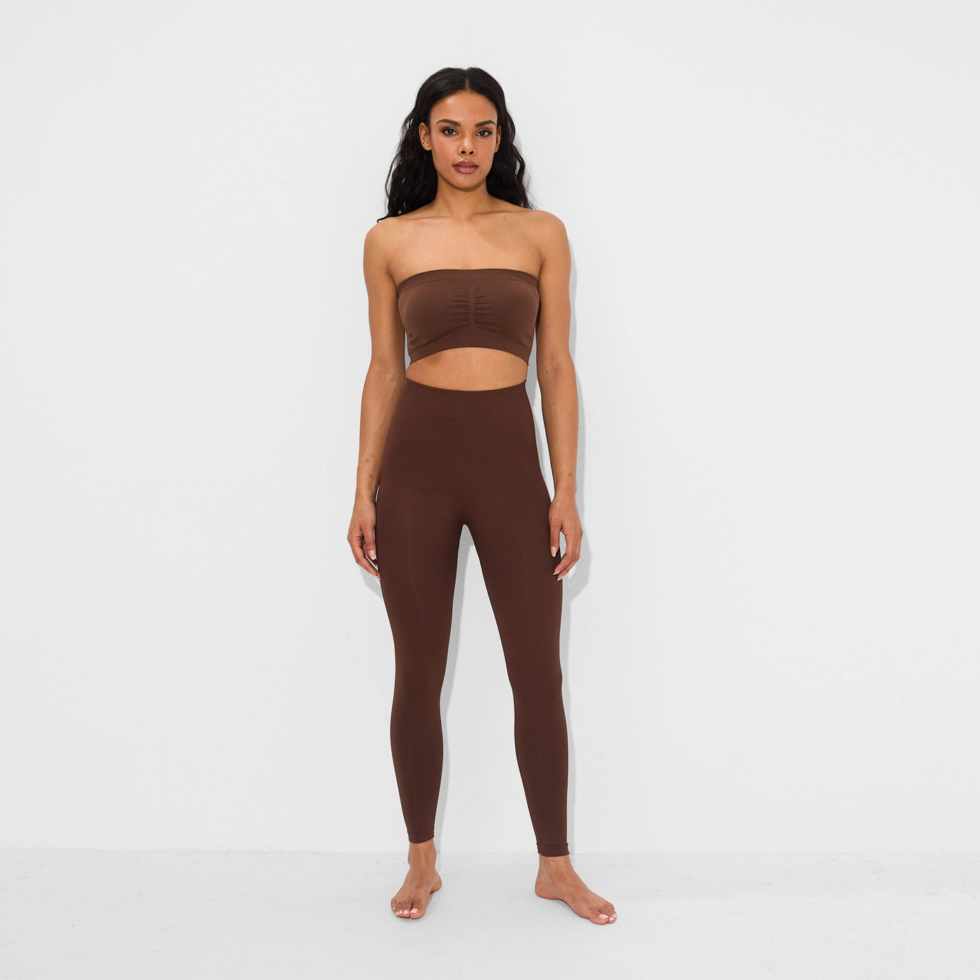 Leggings med sömlös formning