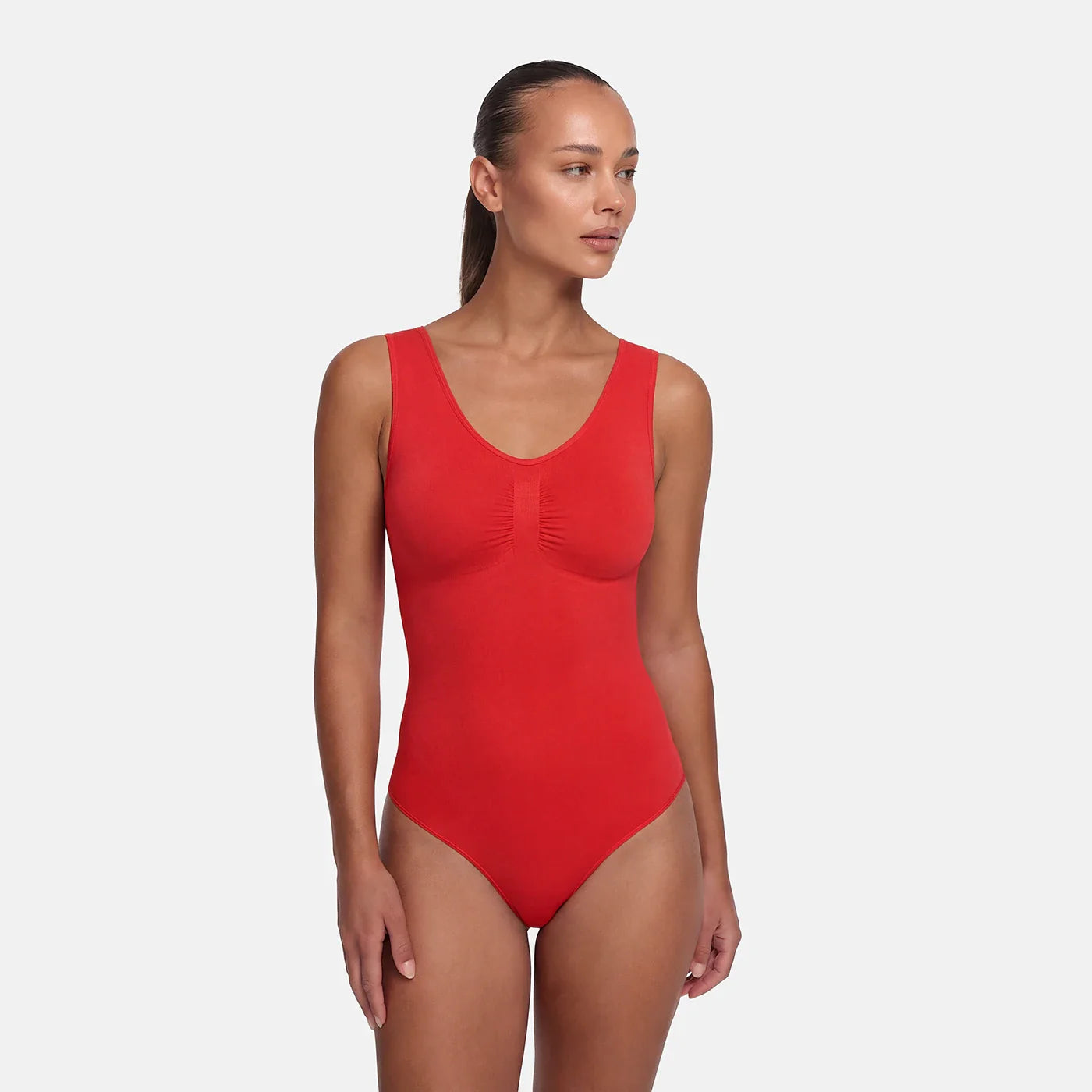 Tank Bodysuit Skulpterande formande underkläder med string