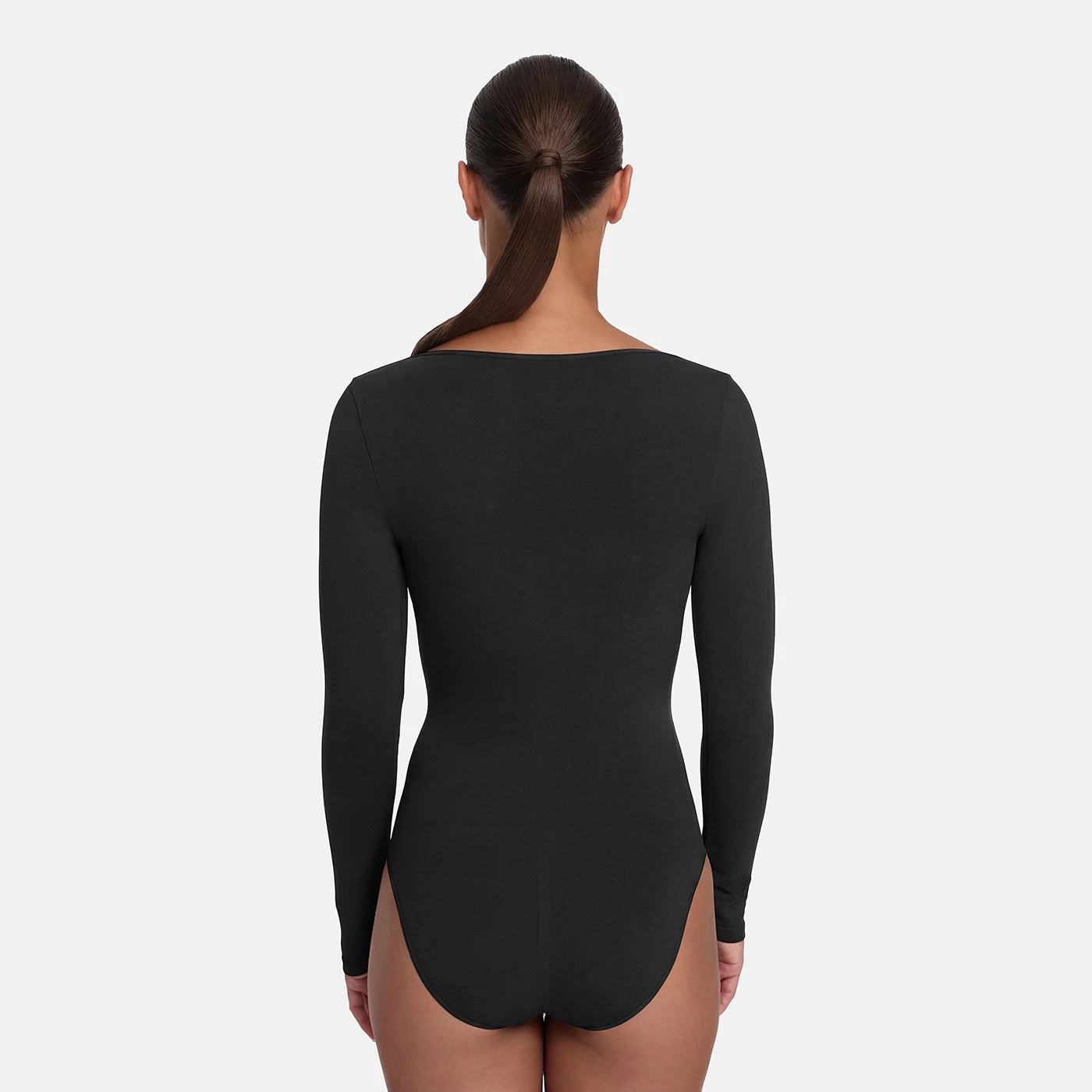 Bodysuit formande shapewear långärmad med trosor