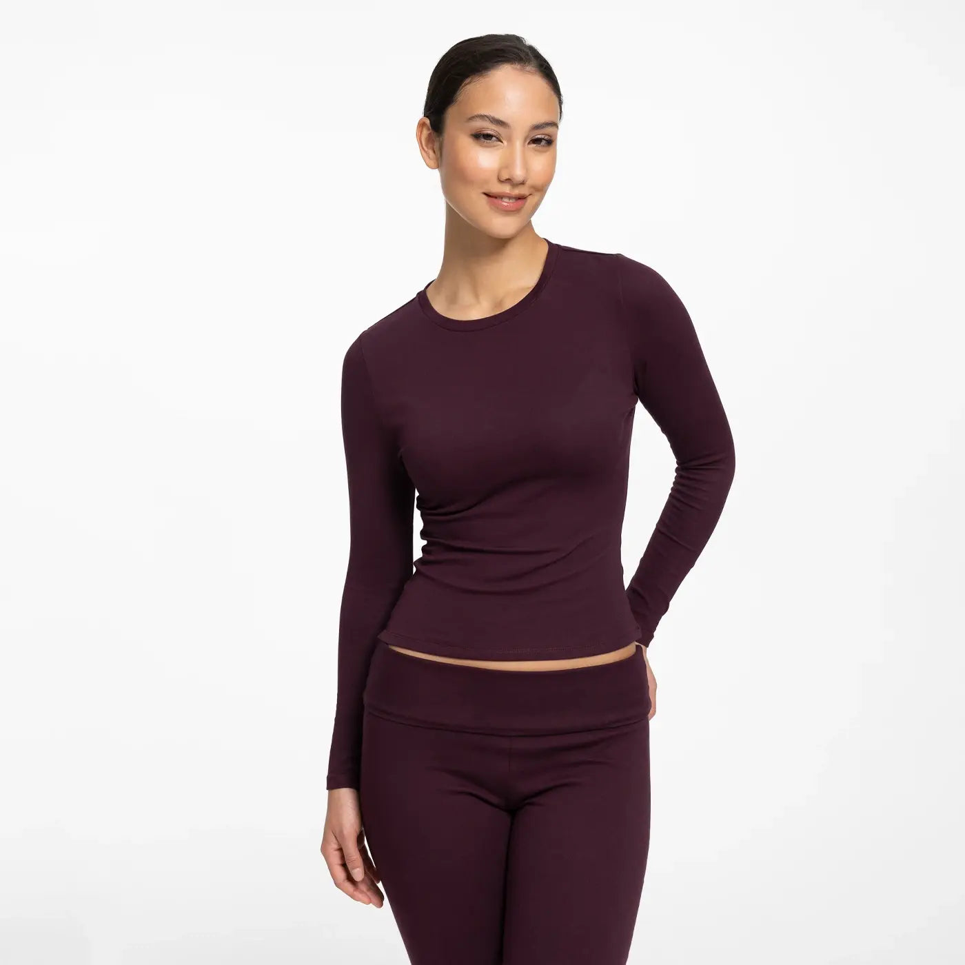 Cotton long-sleeved shirt